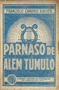 O primeiro livro psicografado por Francisco Cândido é publicado pela Federação Espírita Brasileira.
A obra poética Parnaso de Além Túmulo trouxe poemas dos maiores gênios da literatura luso-brasileira, cada um em seu estilo inconfundível, trazendo do além túmulo a mensagem de que a morte não existe.
A repercussão da obra, nos meios espíritas e fora deles foi imensa.