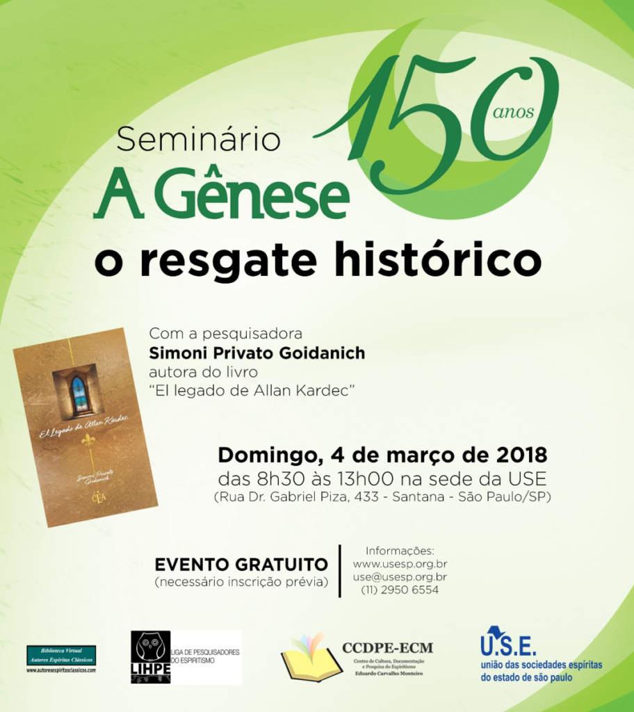 Seminário a Gênese 150 Anos